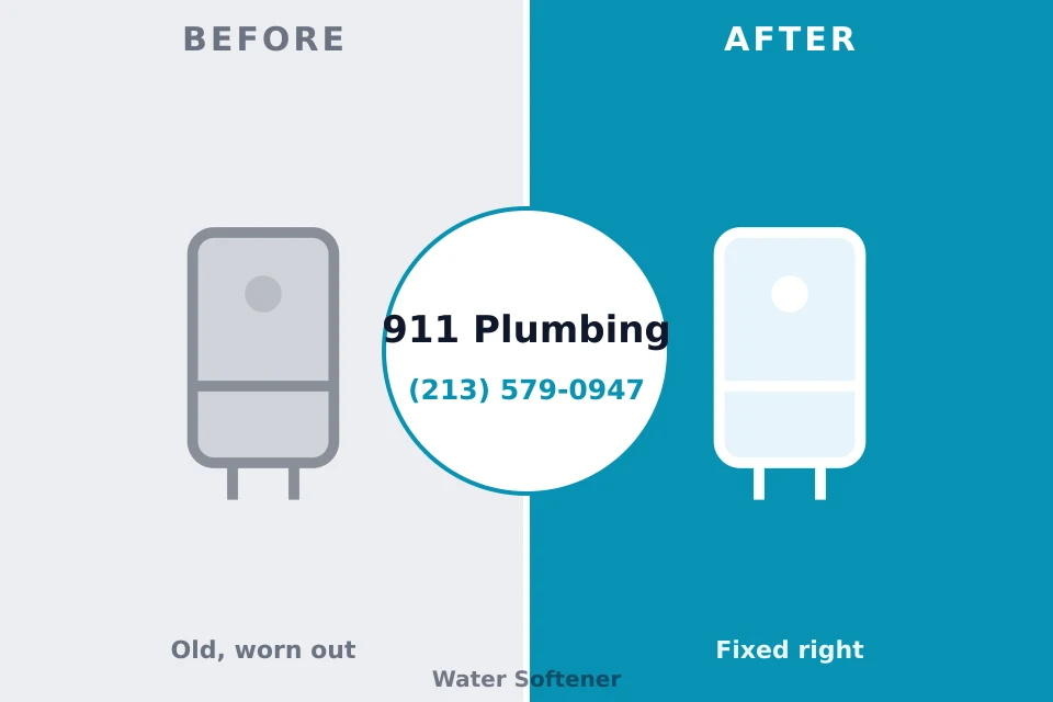 Before and after: plumbing company Fairview Park, IN